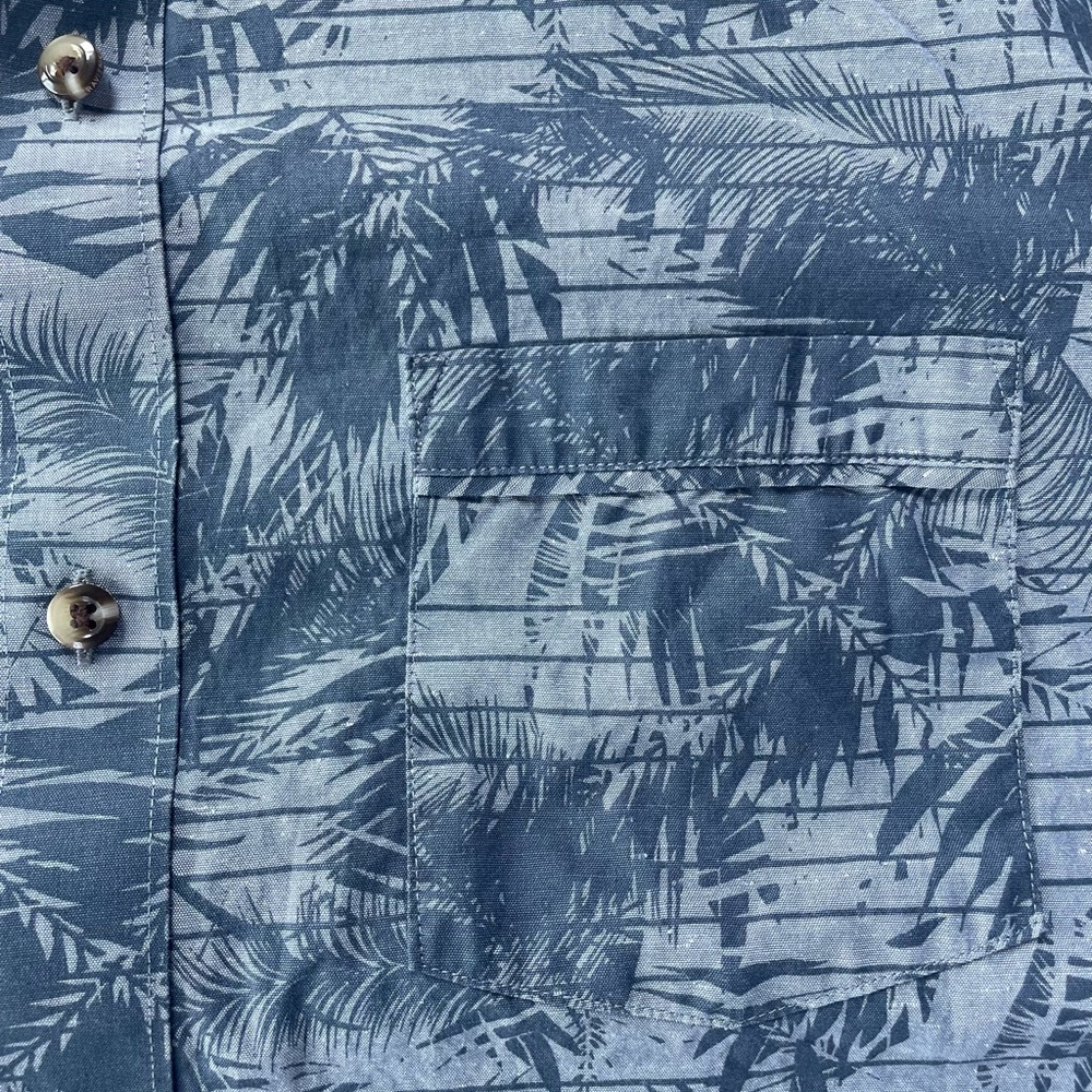 Travis Mathew Palm Leaf Button Down - image 3